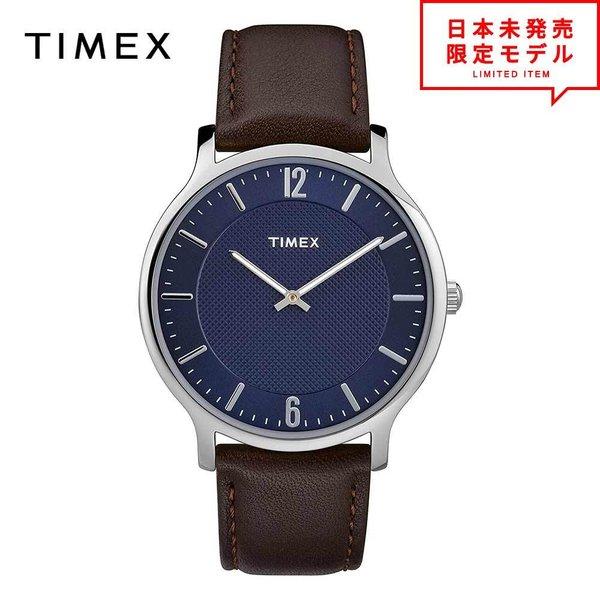 TIMEX タイメックス メンズ 腕時計 リストウォッチ TW2R49900 ブラウン/ブルー 海外...