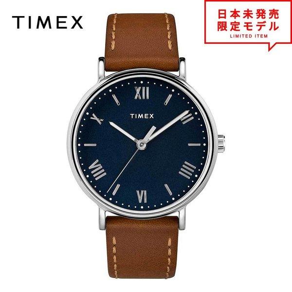 TIMEX タイメックス メンズ 腕時計 リストウォッチ TW2R63900 ブラウン/ブルー 海外...
