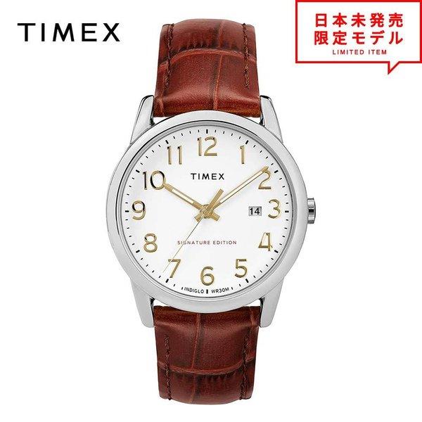 TIMEX タイメックス メンズ 腕時計 リストウォッチ TW2R65000 ブラウン/シルバー 海...