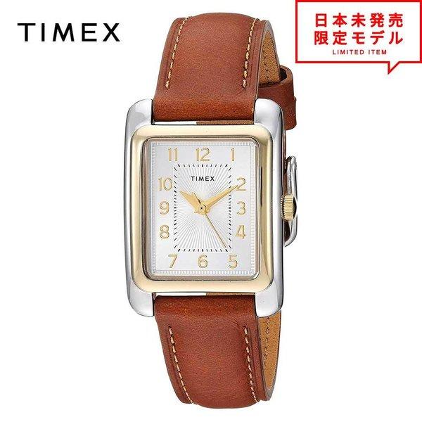 TIMEX タイメックス レディース 腕時計 リストウォッチ TW2R896009J/ブラウン 海外...