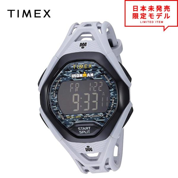 TIMEX タイメックス メンズ 腕時計 IRONMAN アイアンマン スリーク 30/グレー/ブラ...