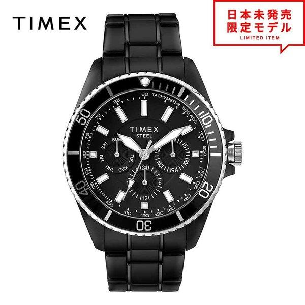 TIMEX タイメックス メンズ 腕時計 リストウォッチ TW2T59000JT/ブラック 海外限定...