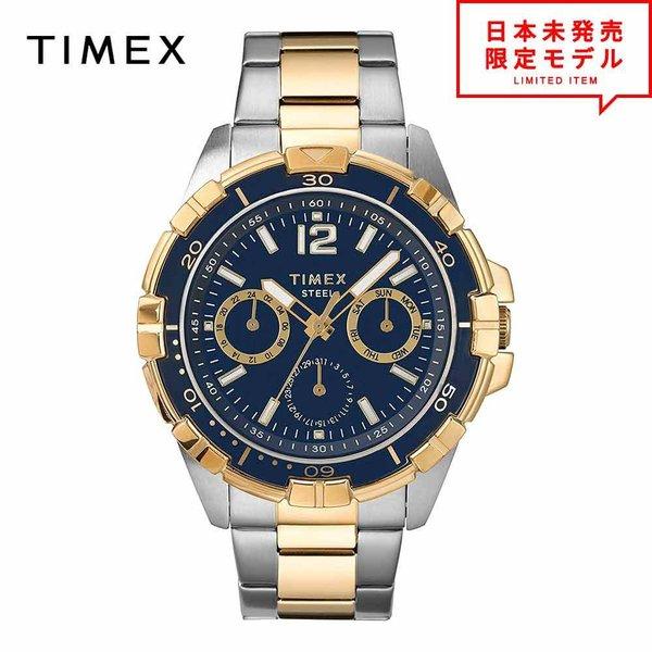 TIMEX タイメックス メンズ 腕時計 リストウォッチ TW2T50700JT ツートーン/ブルー...