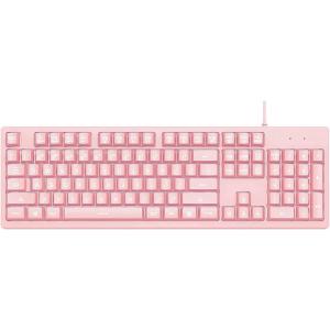 有線 キーボード フルサイズ 104キー ピンク デスクトップパソコン/ノートパソコン