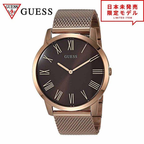GUESS ゲス メンズ 腕時計 リストウォッチ GW0074G1 ブラウン/ローズゴールド 海外限...