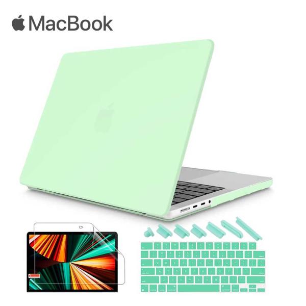 MacBook Pro 14/16 インチ 2021 ケース カバー メロン グリーン Apple ...