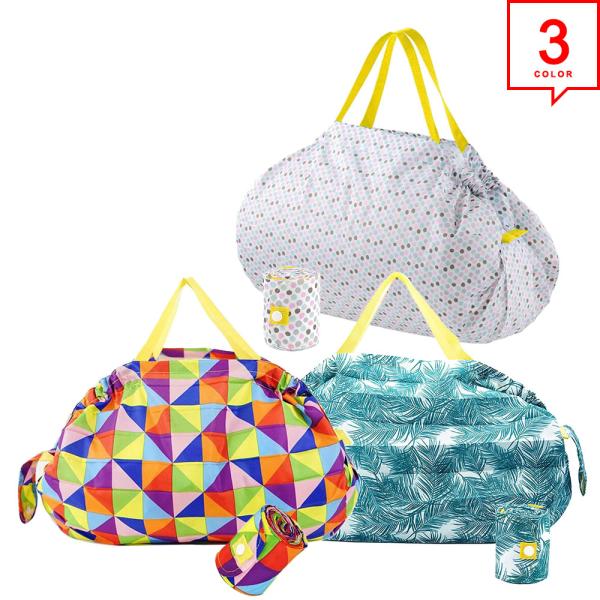 即納｜コンビニバッグ ポータブル エコバッグ 折りたたみ ショッピングバッグ 大容量 買い物袋 軽量...