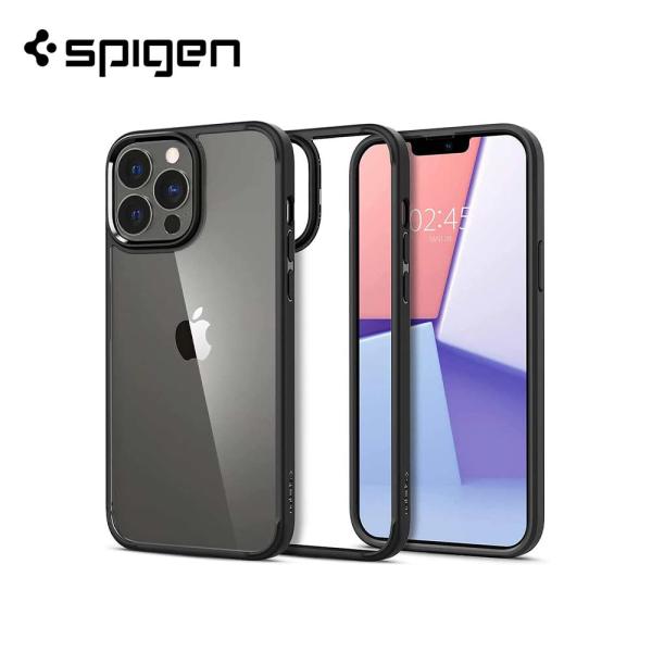 Spigen シュピゲン ウルトラハイブリッド マットブラック MIL規格 iPhone15/15P...