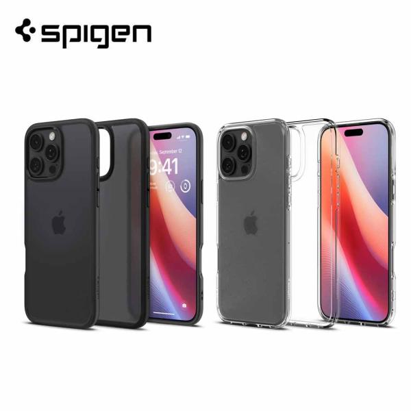 Spigen ウルトラハイブリッド フロストブラック MIL規格 iPhone 15/15Pro/1...