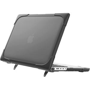 即納 マックブック プロ ハードケース MacBook Pro 14 インチ 2023 ケース カバー ブラック 保護カバー スタンド爪 すり傷防止 汚れ対策 シェルカバー
