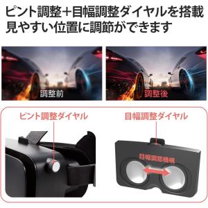 即納 VRゴーグル VRヘッドセット VRヘッ...の詳細画像2