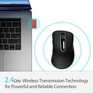 即納 ワイヤレスマウス 無線 マウス 小型 薄...の詳細画像5