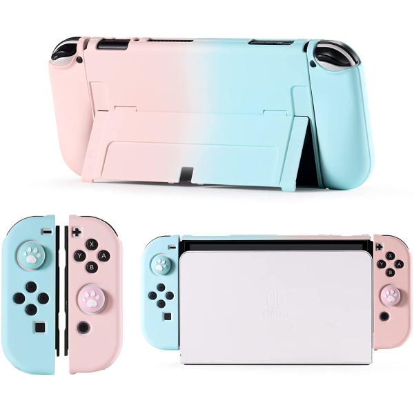 即納 任天堂 スウィッチ Nintendo Switch 有機ELモデル 対応 ケース カバー パウ...