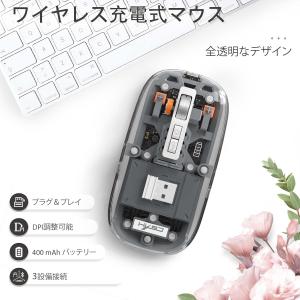 即納 ワイヤレスマウス 無線 マウス 小型 薄...の詳細画像2