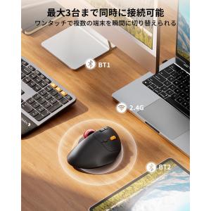 即納 ワイヤレスマウス 無線 マウス 小型 薄...の詳細画像4