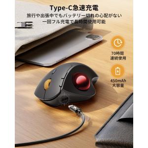 即納 ワイヤレスマウス 無線 マウス 小型 薄...の詳細画像5