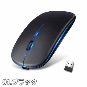 即納 ワイヤレスマウス 無線 マウス 小型 薄...の詳細画像1