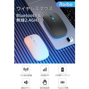 即納 ワイヤレスマウス 無線 マウス 小型 薄...の詳細画像3