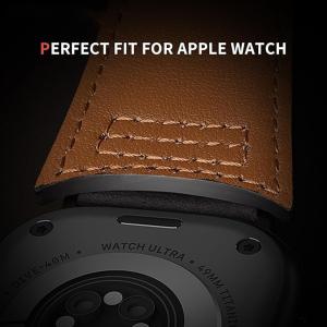 即納 アップルウォッチ ベルト レザー 取付簡...の詳細画像4