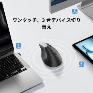 即納 ワイヤレスマウス 無線 マウス エルゴノ...の詳細画像3