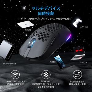 即納 ワイヤレスマウス 無線 マウス 小型 薄...の詳細画像5