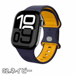 即納 アップルウォッチ ベルト Spigen ...の詳細画像2