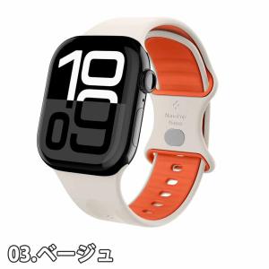 即納 アップルウォッチ ベルト Spigen ...の詳細画像3