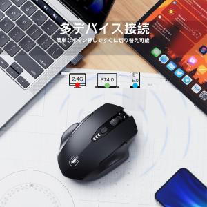 即納 ワイヤレスマウス 無線 マウス エルゴノ...の詳細画像3