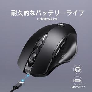 即納 ワイヤレスマウス 無線 マウス エルゴノ...の詳細画像4