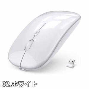即納 ワイヤレスマウス 無線 マウス 小型 薄...の詳細画像2