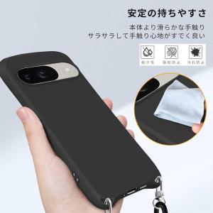 即納 グーグル ピクセル 10a シリコン 斜...の詳細画像4