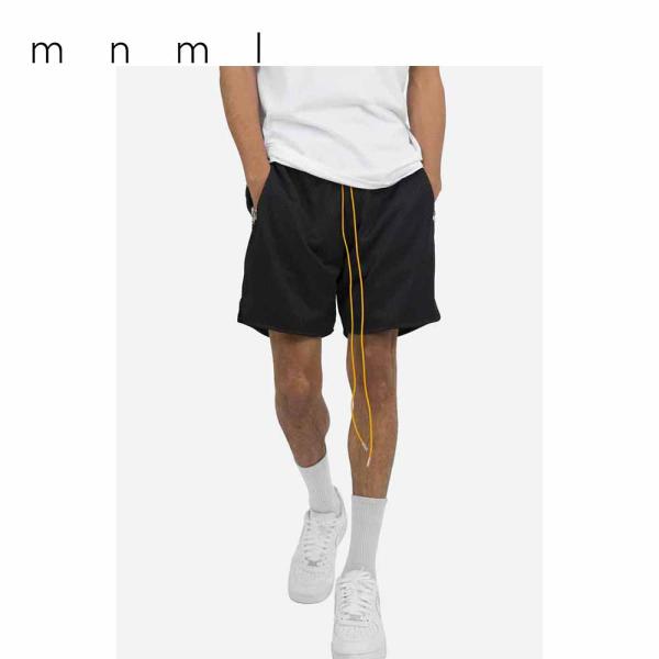 即納 mnml ミニマル BASIC MESH SHORTS メッシュ ショートパンツ ハーフパンツ...