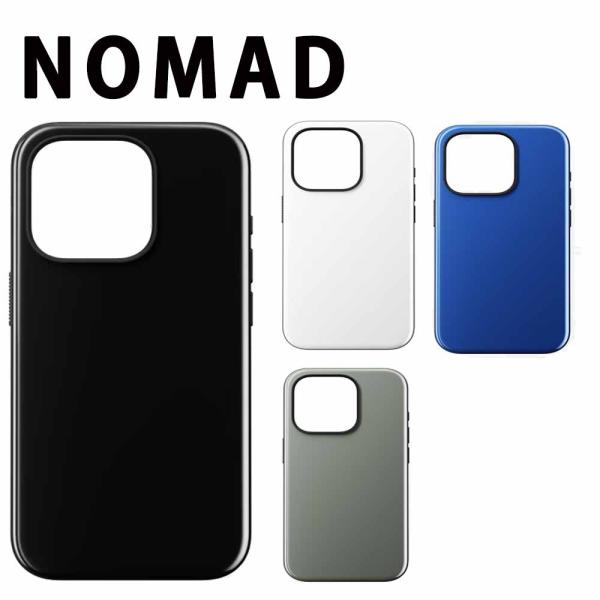 NOMAD ノマド スポーツケース 背面ケース MagSafe対応 iPhone15/15Pro/1...