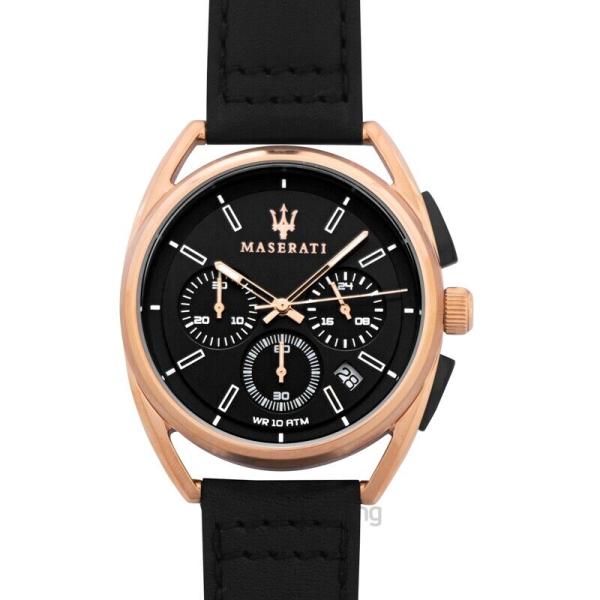 MASERATI マセラティ メンズ 腕時計 リストウォッチ R8871632002 ブラック/ゴー...