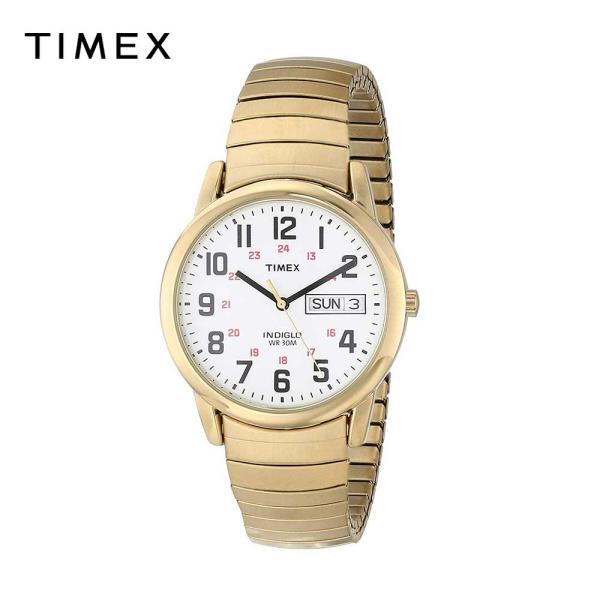 当店1年保証 ｜ TIMEX タイメックス 腕時計 イージーリーダー フルサイズ ゴールドブレス T...