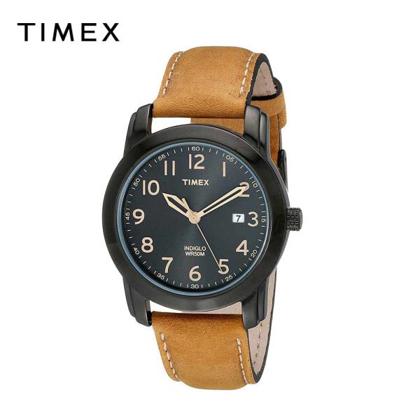 TIMEX タイメックス メンズ 腕時計 Highland Street レザーストラップ｜タン /...