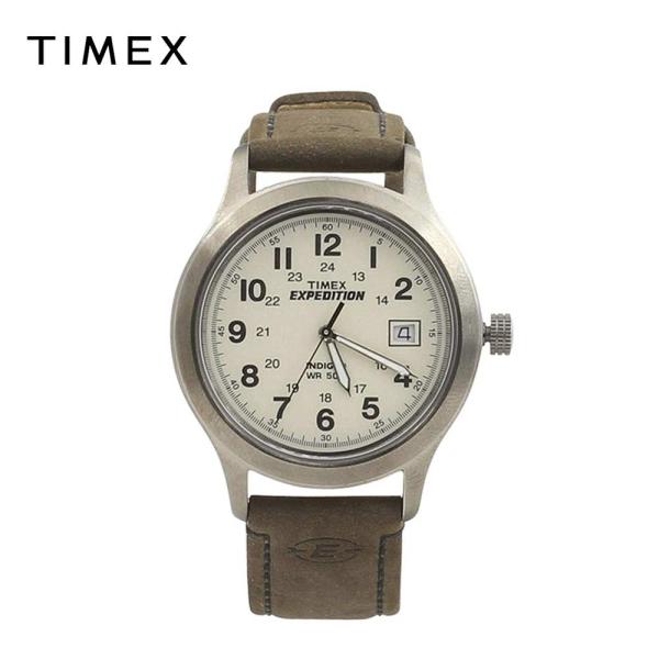 TIMEX タイメックス メンズ 腕時計 Expedition Metal Field｜ブラウン /...