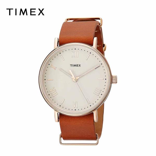 TIMEX タイメックス メンズ 腕時計 Southview 41mm タン/ローズゴールド TW2...