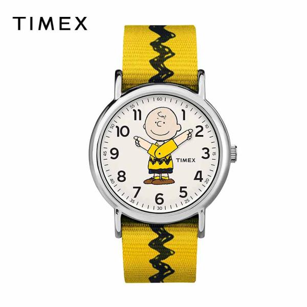 即納 TIMEX タイメックス チャーリーブラウン 腕時計 ウィークエンダー Indiglo Pea...