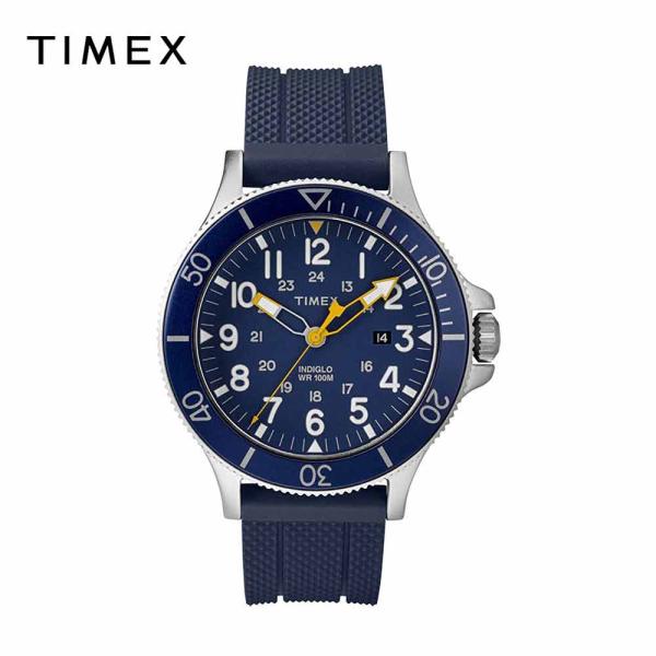 TIMEX タイメックス メンズ 腕時計 Allied Coastline｜ブラック / ブルー T...