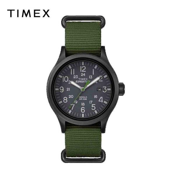 TIMEX タイメックス メンズ 腕時計 Expedition Scout｜グリーン / ブラック ...