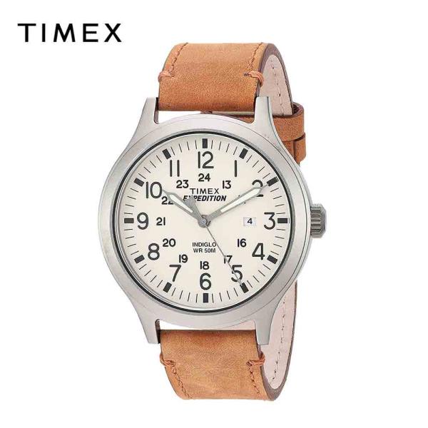 TIMEX タイメックス メンズ 腕時計 Expedition Scout 40｜タン / ナチュラ...