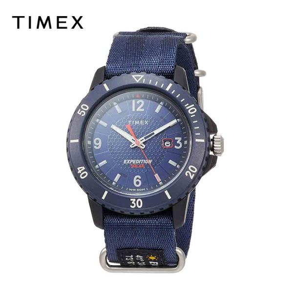 即納 TIMEX タイメックス メンズ 腕時計 ガラティン ソーラー｜ブラックダイヤル TW4B14...