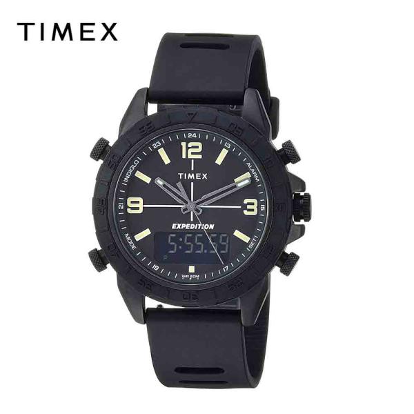 TIMEX タイメックス メンズ 腕時計 Expedition Pioneer Combo｜ブラック...