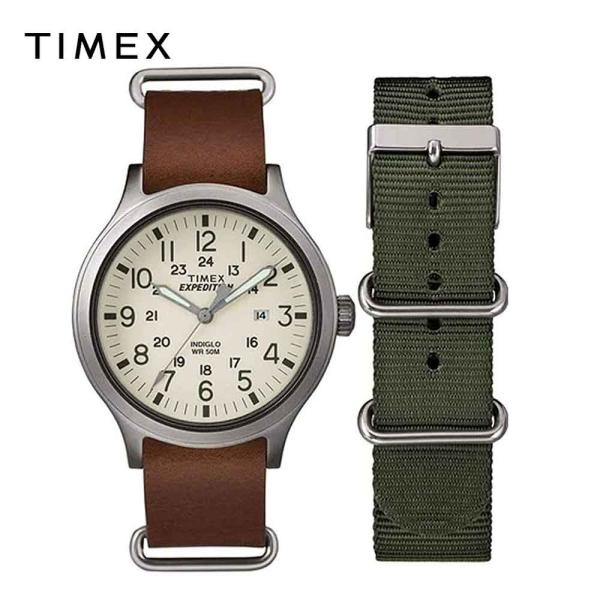 最安値挑戦中!即納 TIMEX タイメックス メンズ 腕時計 Expedition Scout 43...
