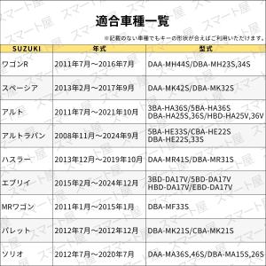 くすみカラー キーケース スズキ ワゴンR 4...の詳細画像2
