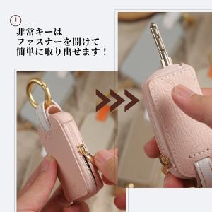 Tebraキー くすみカラー キーケース Cl...の詳細画像5