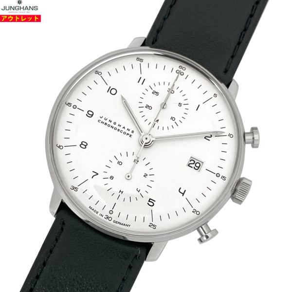 新品 アウトレット JUNGHANS ユンハンス 腕時計 027/4800.00 マックスビル クロ...