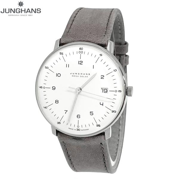 JUNGHANS ユンハンス 腕時計 新品  059/2021.02 マックスビル メガソーラー 3...