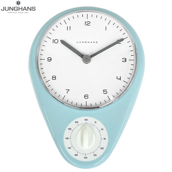 JUNGHANS/ユンハンス 新品 キッチンクロック 掛時計 362/1100.00 マックスビル ...